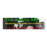 THE DREAD ARMY BUMPER STICKER