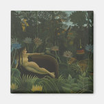 The Dream by Henri Rousseau Fridge Magnets