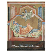 The Dream Of Joseph By Meister Des Perikopenbuches Full Color Flyer