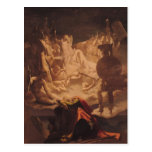 The Dream of Ossian, 1813 Postcard