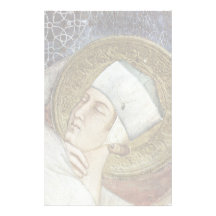 The Dream Of St. Martin  By Simone Martini Personalized Stationery