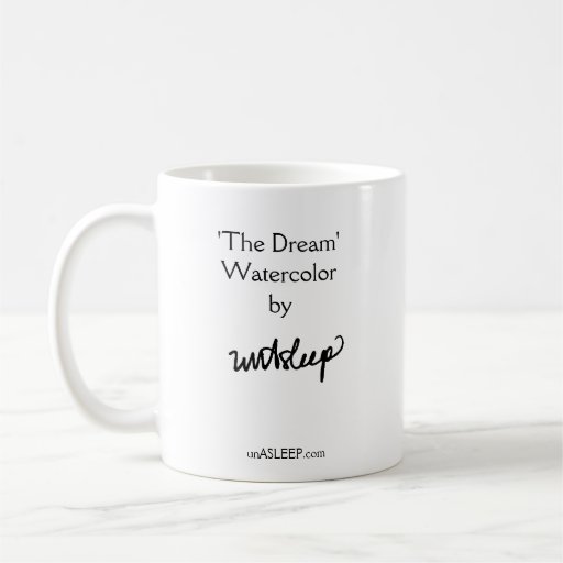 'The Dream' Watercolor coffee mug by unASLEEP