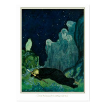 The Dreamer of Dreams: A Circle of Mist Postcard