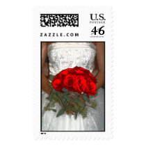 The Dress and Boquet postage