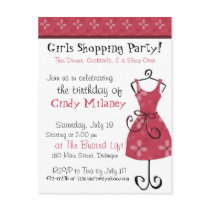 The Dress Invitation Postcards