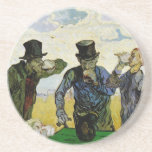 The Drinkers by Vincent van Gogh Coasters