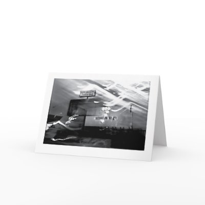 The Drive In: 20th Century Obsolete Greeting Card by mehallo