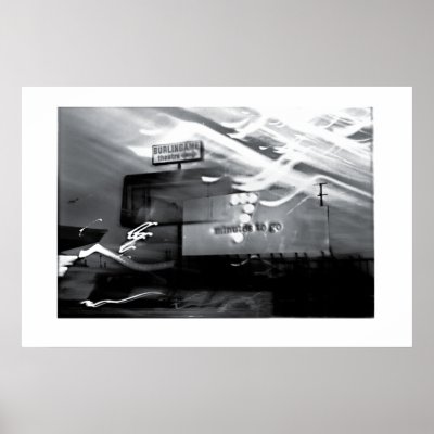 The Drive In: 20th Century Obsolete Print by mehallo