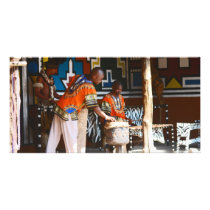 The Drum Beats Of Africa photo cards