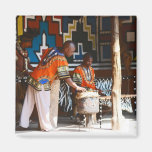 The Drum Beats Of Africa Refrigerator Magnet