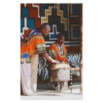 The Drum Beats Of Africa Stationery