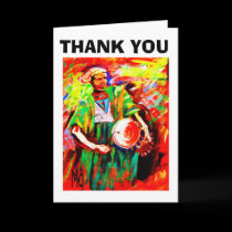 THE DRUMMER MAN 2, THANK YOU - Customized cards