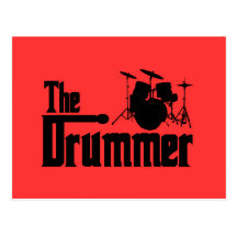 The Drummer Post Card