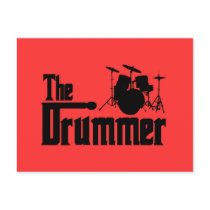 The Drummer Post Card
