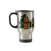The Drummers Lounge travel mug! by toktodahand The Drummers Lounge travel mug!