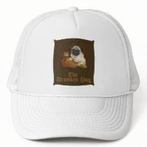 The Drunken Pug logo Hat