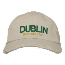 The Dublin Hat embroidered hats by geoffbrady The Dublin Hat embroidered hats