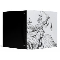 The Duc de Bourbon armed for the Tournament 3 Ring Binder