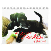 The Duchess of York County Wall Calendar