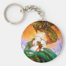 The Duel Dragon Keychain