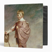 The Duke of Gloucester as a boy 3 Ring Binder