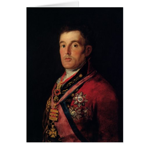 The Duke of Wellington  1812-14 Greeting Card