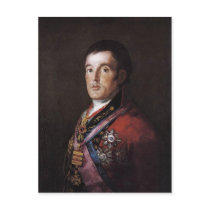 The Duke of Wellington by Francisco Goya Francisco postcards