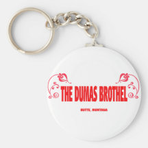 The Dumas Brothel keychain