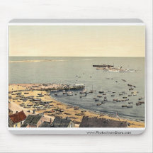 The dunes from the Oberland, Helgoland, Germany cl Mouse Pad