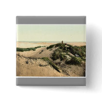 The dunes, Sylt Listland, Westerland, Sylt, Schles Pinback Button