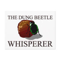 The Dung Beetle Whisperer Post Card