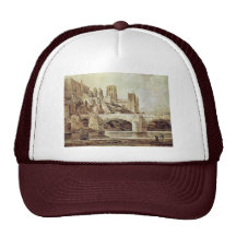 The Durham Cathedral And The Bridge As Seen From Trucker Hats