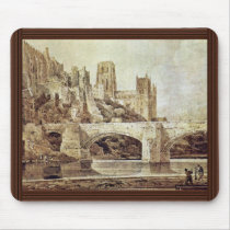 The Durham Cathedral And The Bridge As Seen From Mouse Pads