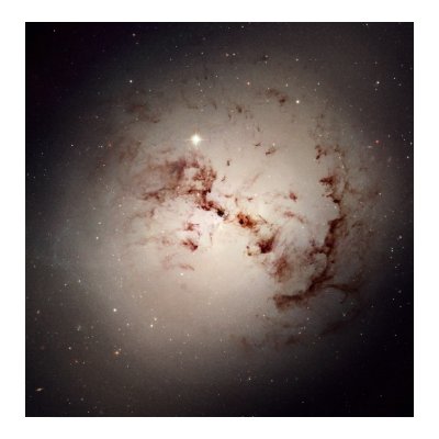 The Dusty Galaxy NGC 1316 Poster by alandail