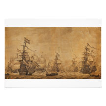 The Dutch Fleet Under Sail by Willem van de Velde Announcement