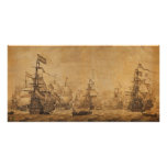The Dutch Fleet Under Sail by Willem van de Velde Photo Card Template