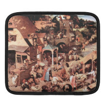The Dutch proverbs by Pieter Bruegel Sleeve For iPads