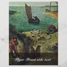 The Dutch Proverbs Detail By Bruegel D. Ä. Pieter Custom Flyer