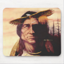 The Eagle flies mousepads