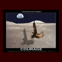 THE EAGLE HAS LANDED ~ Art Poster posters by RavenSpiritPrints THE EAGLE HAS LANDED ~ Art Poster posters
