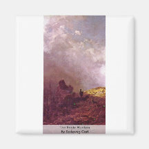 The Eagle Hunters By Spitzweg Carl Magnet