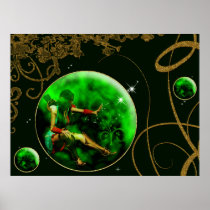 The Earth Bender Poster Enchanted Gem Series II posters