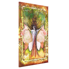 The Earth Element~ Tree Goddess Stretched Canvas Prints
