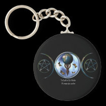 The Earth is our Mother keychains