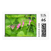 THE EARTH LAUGHS IN FLOWERS - BLEEDING HEART postage by dequilla THE EARTH LAUGHS IN FLOWERS - BLEEDING HEART postage