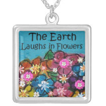 The Earth Laughs in Flowers necklaces