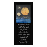 The Earth Full Color Rack Card