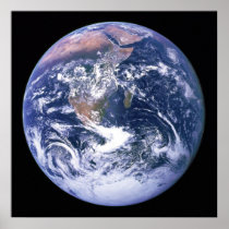 The Earth Seen From Apollo 17 aka The Blue Marble Posters