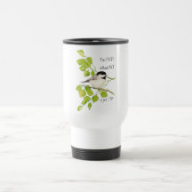 The EARTH without ART is just "EH!" Chickadee Coffee Mug