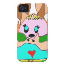 The EASTER EGG WITH LAPIN1.png Case-Mate iPhone 4 Case